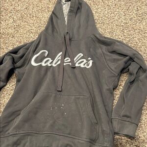 Cabela's Charcoal Pullover Hoodie